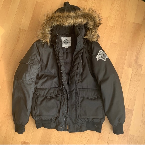 Roots Other - ✨ ROOTS BEAVER CANOE 🦫🛶 MENS BLACK BOMBER PARKA